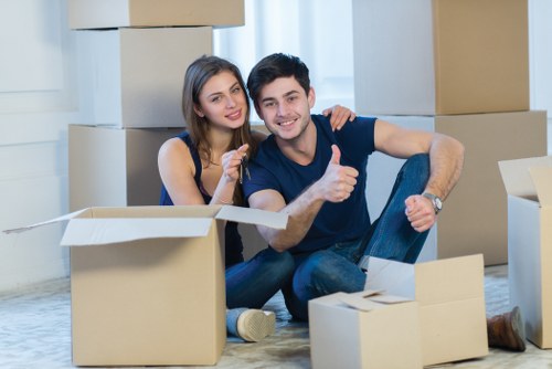 Encrypted payment processing for a Chiswick removals service