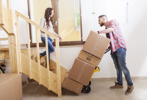 Commercial furniture removal for offices and businesses in Chiswick