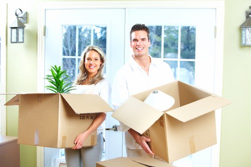 Local house movers preparing for a residential move in Chiswick and nearby west London areas